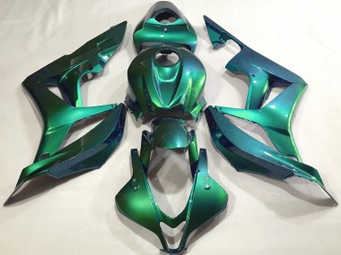 Emerald Green Plain - 2007-2008 Honda CBR600RR
