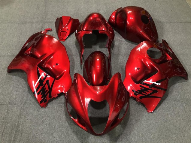 Fire Red Gloss - 1997-2007 Suzuki GSXR 1300 Hayabusa Fire Red Gloss - 1997-2007 Suzuki GSXR 1300 Hayabusa