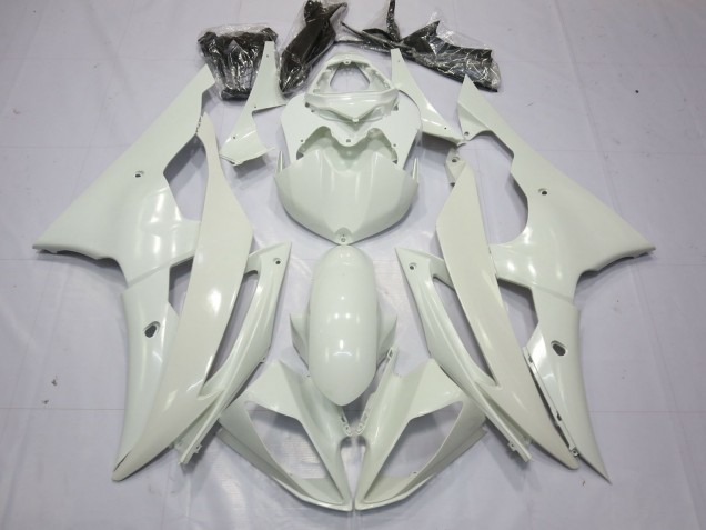 Full Gloss White - 2008-2016 Yamaha R6 Full Gloss White - 2008-2016 Yamaha R6