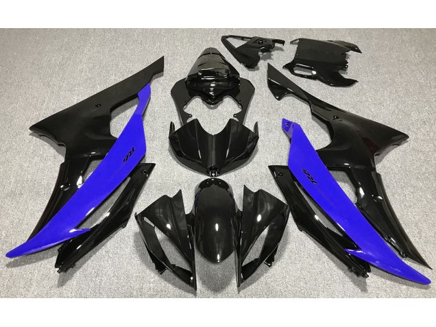 Gloss Black & Blue - 2008-2016 Yamaha R6 Gloss Black & Blue - 2008-2016 Yamaha R6