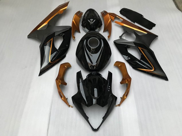 Gloss Black & Bronze - 2005-2006 Suzuki GSXR 1000 Gloss Black & Bronze - 2005-2006 Suzuki GSXR 1000