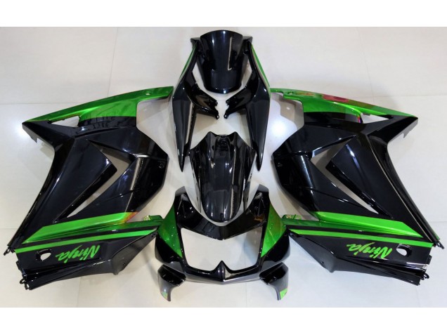 Gloss Black & Green - 2008-2012 Kawasaki Ninja 250