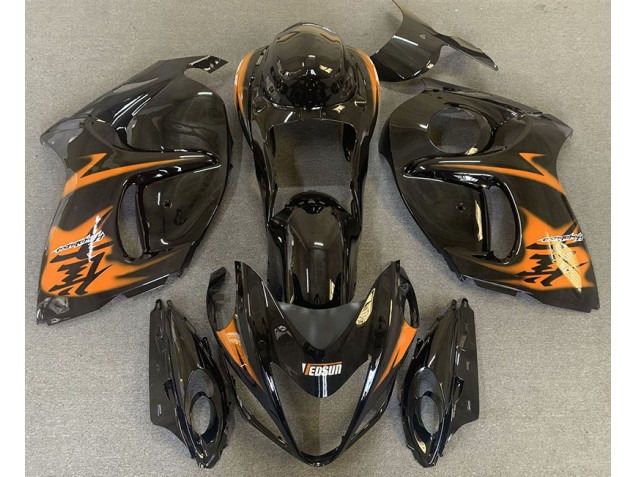 Gloss Black & Orange - 2008-2020 Suzuki GSXR 1300 Hayabusa