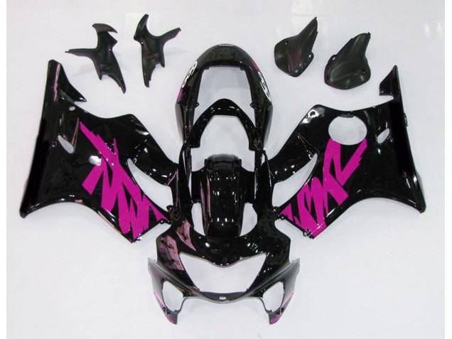 Gloss Black & Pink - 1999-2000 Honda CBR600 F4 Gloss Black & Pink - 1999-2000 Honda CBR600 F4