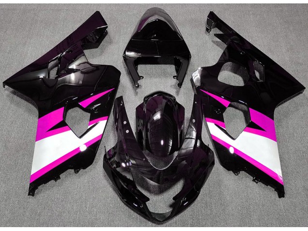 Gloss Black & Pink - 2004-2005 Suzuki GSXR 600-750