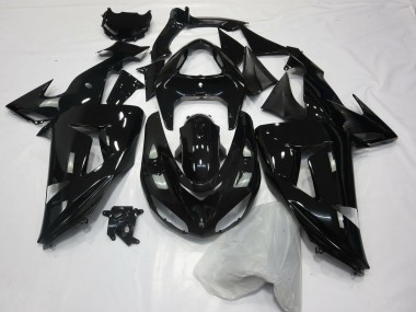 Gloss Black Plain - 2006-2007 Kawasaki ZX10R