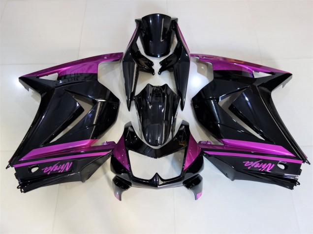 Gloss Black & Purple - 2008-2012 Kawasaki Ninja 250 Gloss Black & Purple - 2008-2012 Kawasaki Ninja 250