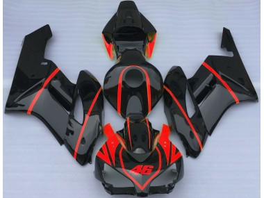 Gloss Black & Red - 2004-2005 Honda CBR1000RR