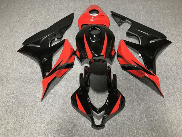 Gloss Black & Red - 2007-2008 Honda CBR600RR