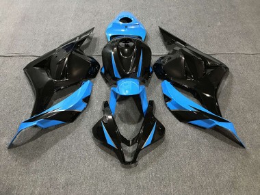 Gloss Black & Sky Blue - 2009-2012 Honda CBR600RR
