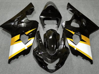 Gloss Black & Yellow - 2004-2005 Suzuki GSXR 600-750