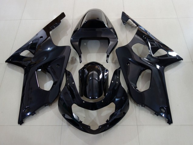 Gloss Black - 2000-2002 Suzuki GSXR 1000 Gloss Black - 2000-2002 Suzuki GSXR 1000