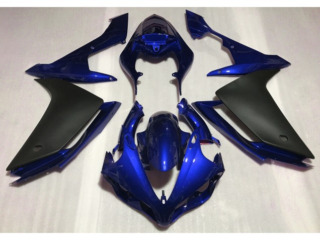 Gloss Blue & Black - 2007-2008 Yamaha R1 Gloss Blue & Black - 2007-2008 Yamaha R1