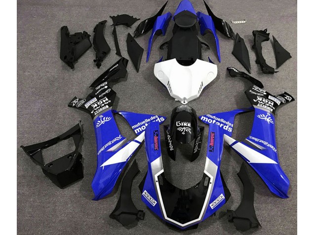 Gloss Blue Logo Style - 2015-2019 Yamaha R1 Gloss Blue Logo Style - 2015-2019 Yamaha R1