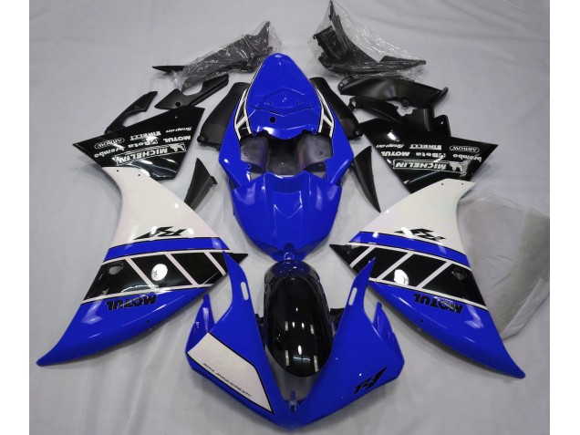 Gloss Blue White and Black - 2012-2014 Yamaha R1