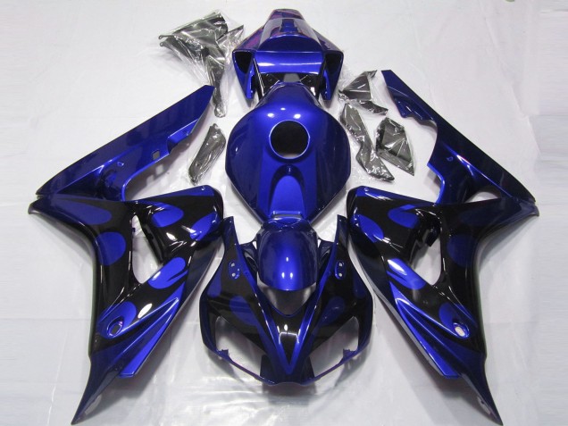 Gloss Blue and Black - 2006-2007 Honda CBR1000RR Gloss Blue and Black - 2006-2007 Honda CBR1000RR