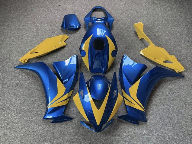 Gloss Blue and Yellow - 2012-2016 Honda CBR1000RR Gloss Blue and Yellow - 2012-2016 Honda CBR1000RR