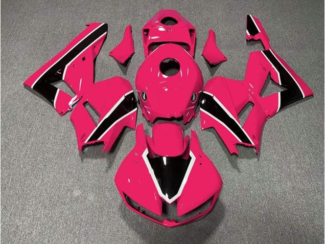 Gloss Bright Pink and Black - 2013-2023 Honda CBR600RR Gloss Bright Pink and Black - 2013-2023 Honda CBR600RR