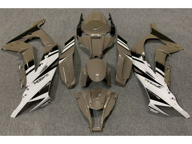 Gloss Brown & White - 2011-2015 Kawasaki ZX10R