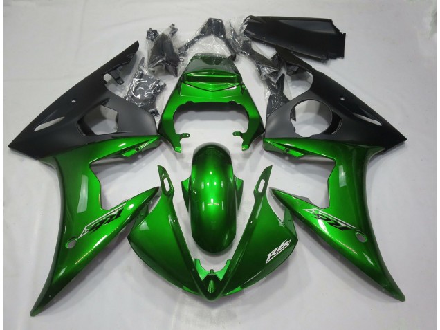 Gloss Dark Green - 2005 Yamaha R6 Gloss Dark Green - 2005 Yamaha R6