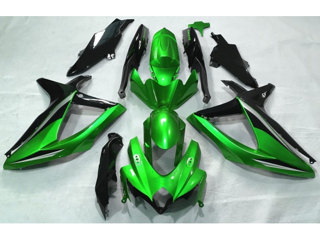 Gloss Green - 2008-2010 Suzuki GSXR 600-750 Gloss Green - 2008-2010 Suzuki GSXR 600-750