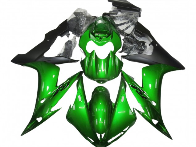Gloss Green & Black - 2004-2006 Yamaha R1 Gloss Green & Black - 2004-2006 Yamaha R1