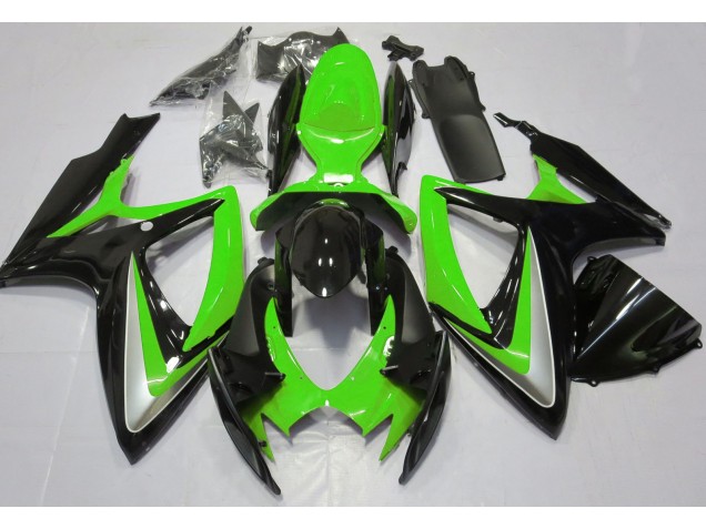 Gloss Green Debadged - 2006-2007 Suzuki GSXR 600-750 Gloss Green Debadged - 2006-2007 Suzuki GSXR 600-750
