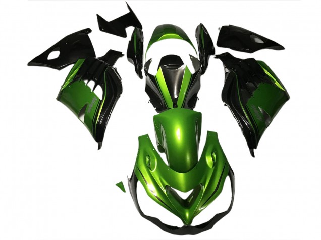Gloss Green and Black - 2012-2021 Kawasaki ZX14R