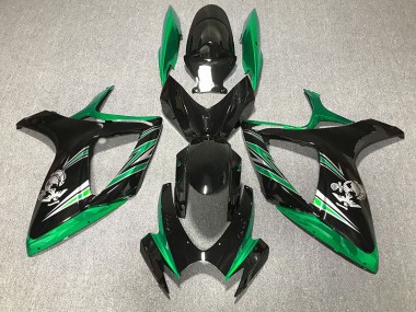 Gloss Green and Black Design - 2006-2007 Suzuki GSXR 600-750