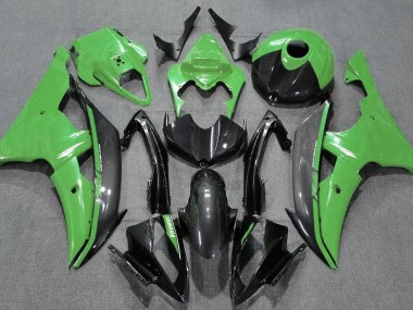 Gloss Green and Carbon - 2008-2016 Yamaha R6