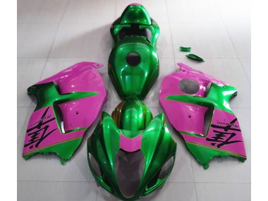 Gloss Green and Pink - 1997-2007 Suzuki GSXR 1300 Hayabusa