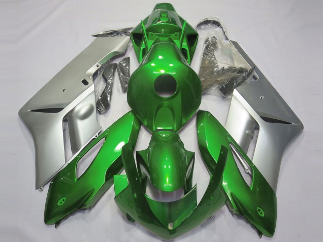 Gloss Green and Silver - 2004-2005 Honda CBR1000RR Gloss Green and Silver - 2004-2005 Honda CBR1000RR