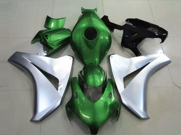 Gloss Green and Silver - 2008-2011 Honda CBR1000RR Gloss Green and Silver - 2008-2011 Honda CBR1000RR