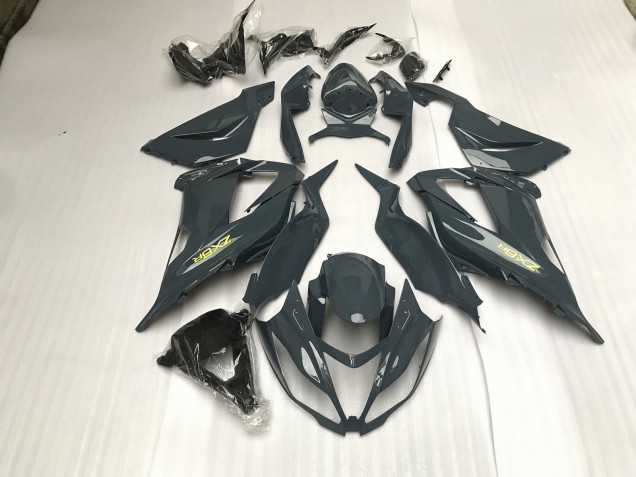 Gloss Grey - 2013-2018 Kawasaki ZX6R Gloss Grey - 2013-2018 Kawasaki ZX6R