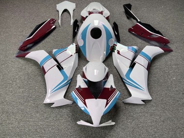 Gloss Light Blue and Maroon - 2012-2016 Honda CBR1000RR