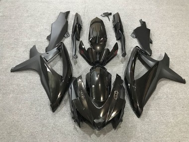 Gloss / Matte Black - 2008-2010 Suzuki GSXR 600-750