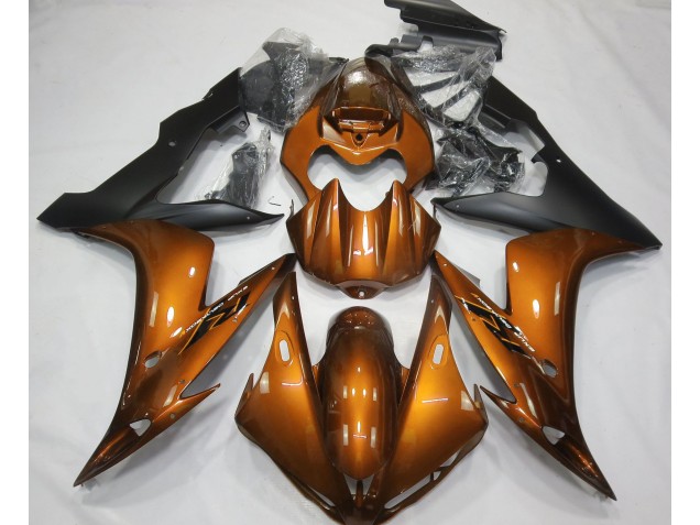 Gloss Orange & Black - 2004-2006 Yamaha R1 Gloss Orange & Black - 2004-2006 Yamaha R1
