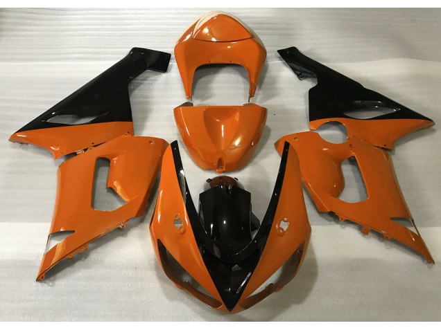 Gloss Orange & Black - 2005-2006 Kawasaki ZX6R Gloss Orange & Black - 2005-2006 Kawasaki ZX6R