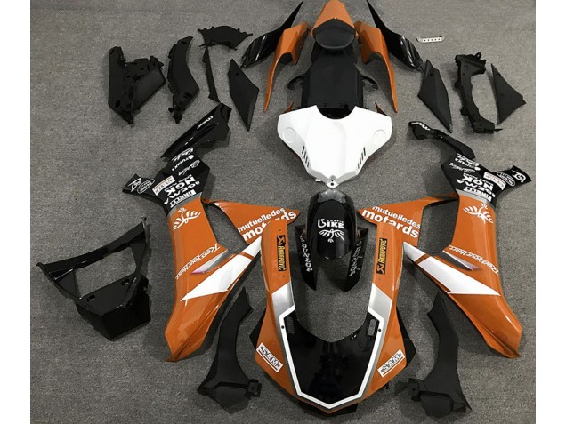 Gloss Orange Logo Style - 2015-2019 Yamaha R1 Gloss Orange Logo Style - 2015-2019 Yamaha R1