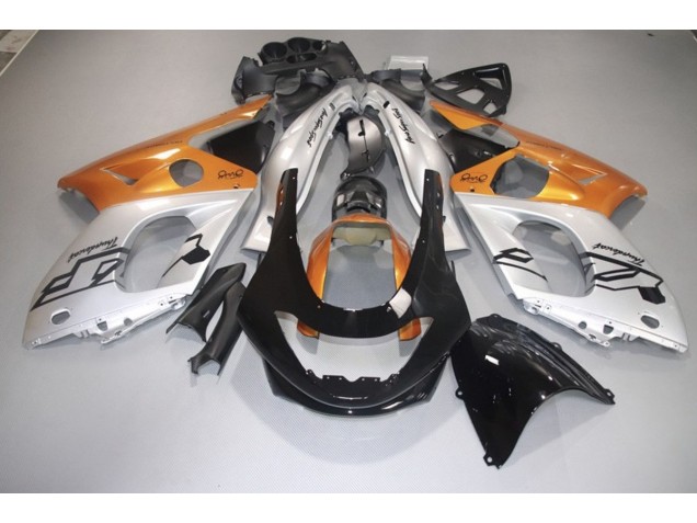 Gloss Orange Silver and Black - 1998-2007 Yamaha YZF600 Gloss Orange Silver and Black - 1998-2007 Yamaha YZF600