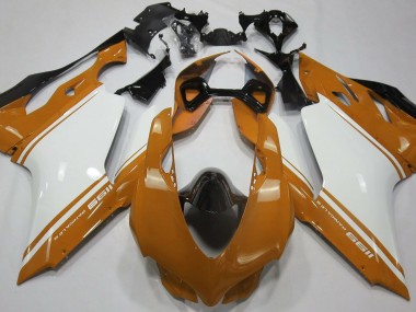 Gloss Orange White and Black - 2011-2014 Ducati Ducati 1199