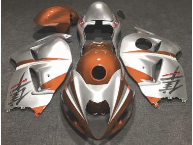 Gloss Orange and Silver - 1997-2007 Suzuki GSXR 1300 Hayabusa