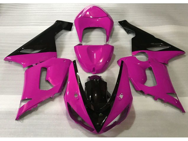 Gloss Pink & Black - 2005-2006 Kawasaki ZX6R Gloss Pink & Black - 2005-2006 Kawasaki ZX6R