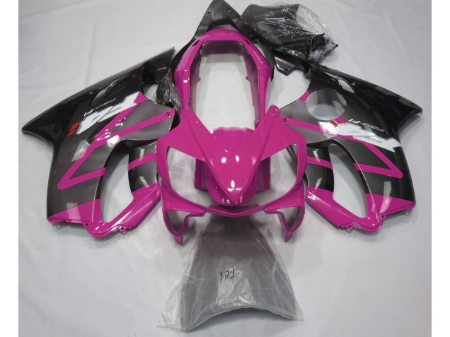 Gloss Pink & Grey - 2004-2007 Honda CBR600 F4i Gloss Pink & Grey - 2004-2007 Honda CBR600 F4i