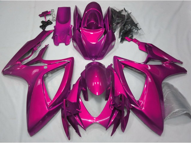 Gloss Pink Plain - 2006-2007 Suzuki GSXR 600-750 Gloss Pink Plain - 2006-2007 Suzuki GSXR 600-750