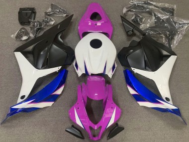 Gloss Pink White and Blue - 2009-2012 Honda CBR600RR