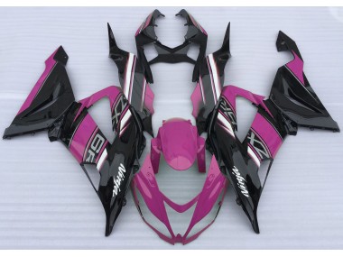 Gloss Pink and Black - 2013-2018 Kawasaki ZX6R