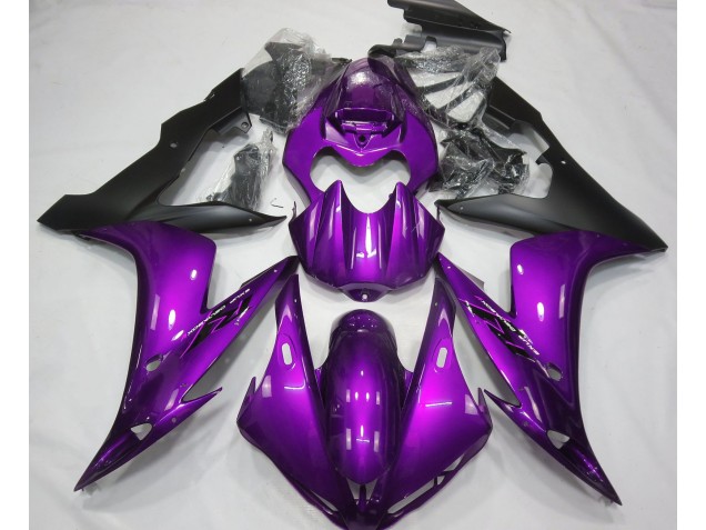 Gloss Purple & Black - 2004-2006 Yamaha R1