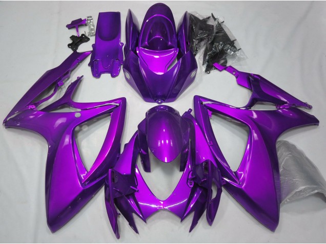 Gloss Purple Plain - 2006-2007 Suzuki GSXR 600-750 Gloss Purple Plain - 2006-2007 Suzuki GSXR 600-750