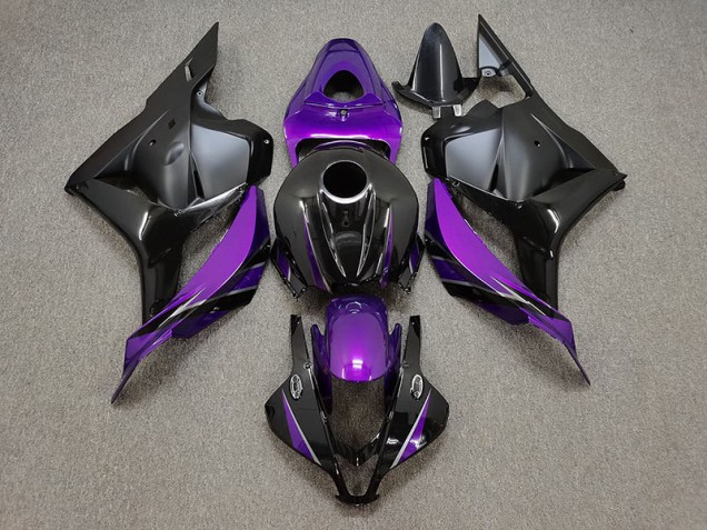 Gloss Purple and Black - 2009-2012 Honda CBR600RR Gloss Purple and Black - 2009-2012 Honda CBR600RR